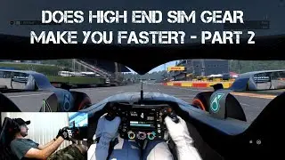 Logitech vs. FANATEC - Does High End Simulator Gear make you Faster? - Part 2