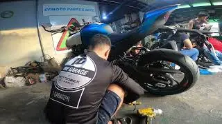 NK450 Lowering Kit and Slider Installation