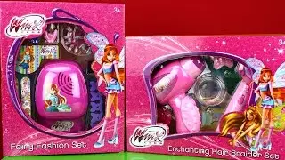 WinX Club Fairy Fashion and Enchanting Hair Braider Set