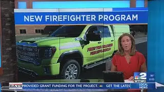 High school sophomore joins local fire department's first cadet program