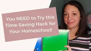 Spiral Notebooks: A Surprising Time Saver in Your Homeschool