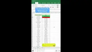 How to Colour Cells in Excel #shorts