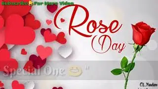 Rose Day Special 7th. Feb WhatsApp Status Video || Valentine Week Rose Day || New WhatsApp Status ||