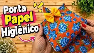 Diy Porta Papel Higiênico Facil