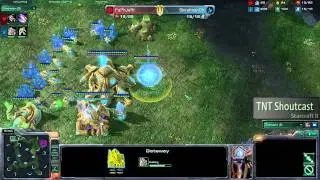 Skvatman(R) VS Paphjort(Z), kingscup 13, 1 runde, Starcraft 2, Dansk