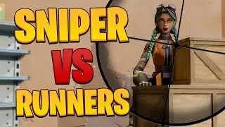 THIS SNIPER VS RUNNER MAP IS INSANE