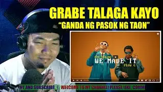 GRABE YUNG MENSAHE! | WE MADE IT - Nik Makino x Flow G | REACTION VIDEO