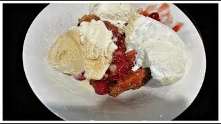 Cherry Cobbler Recipe! Quick, Easy and Yummy!