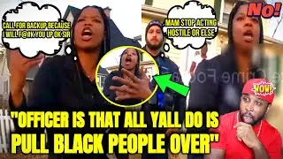 Entitled Delusional Young Woman Turns A Stop Sign Ticket Into An Arrest
