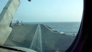 EA-6B Prowler catapult launch (front seat)