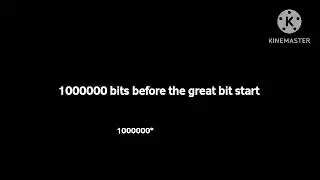 Before the great bit start (Part 0?)