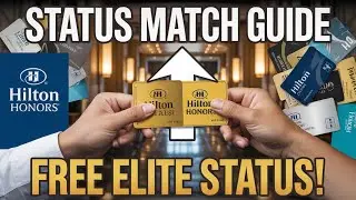 How to Match Status with Hilton Honors - Status Match