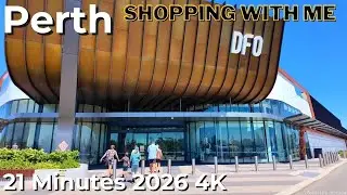 Perth Shopping With Me 2026 Summer — DFO Perth Near Costco (4K)