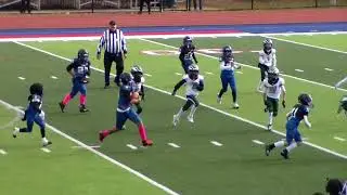 Canton Lions freshman QB #8 13 yard run vs. Ferndale Eagles