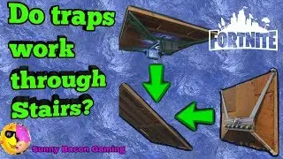 Do traps work through Stairs? Fortnite Save the World