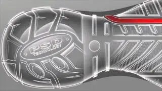 PSD TECHNOLOGY. Reinforced shock absorption