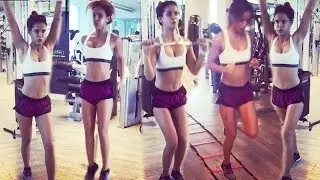 Aisha Sharma Latest Workout In Gym | Video 2018