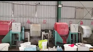 our high precision solid plastic ball polishing production line video