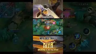 MIYA BEST BUILD 2024🔥 TOP GLOBAL MIYA #mlbb #mobilelegends