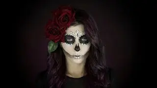 DIAMOND SKULL- Halloween makeup tutorial