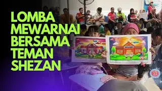 Bersama Teman Sekolah Mengikuti Lomba Mewarnai di Indogrosir #lombamewarnai #lomba #coloring 