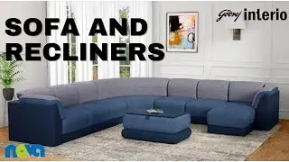 Sofa From Godrej Interio | sofa | Recliner |Godrej Interio | Nova Trading |Living room | Best Sofa