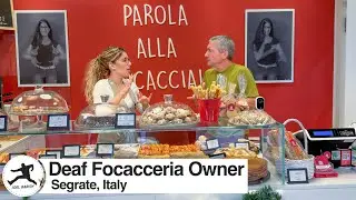 Italy: Deaf Focacceria Owner