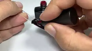 B.S. Hybrid Polish ❣️ Red Cat Eye Nails Viral