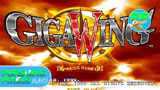 AMAZING Capcom Pixel Art Shoot 'em Up | Arcade & Dreamcast // Let's Play Giga Wing