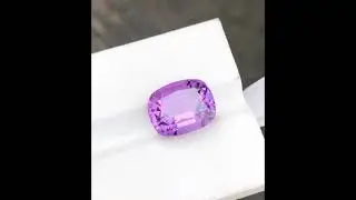 Faceted Rose de France Amethyst