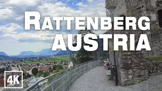 Rattenberg Castle Ruins 🏰 Real Time Virtual Walking Tour Ambience in 4K ASMR