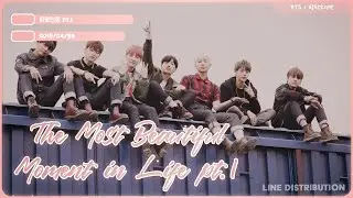 BTS / 방탄소년단 - '화양연화 / The Most Beautiful Moment in Life pt.1' - Album Distribution