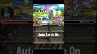 Brave Frontier Global - KOF Collaboration Event Vortex Dungeon All Clear+1 Yolo Summon for Leona