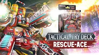 Mở hộp b&agrave;i Yugioh si&ecirc;u khủng Rescue-Ace phi&ecirc;n bản Asian English