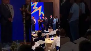 Rohit Sharma lighting the lamp at the T20 World Cup schedule event. #rohitsharma #cricket #viral