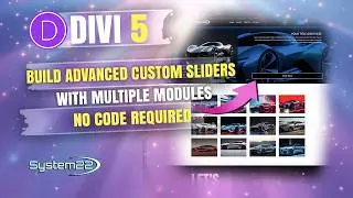 Divi 5 Tutorial – Build Advanced Custom Sliders Using the New Elements Feature