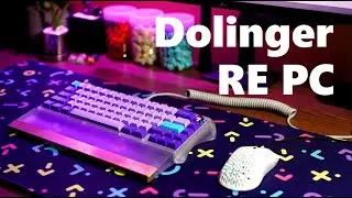 Dolinger RE with lubed Creamsicles(C3 Tangerine V2 housings x NovelKeys Cream stems) Typing