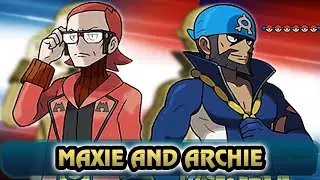 Poké-Wormhole Battle Challenge · Leader Maxie and Archie (HQ)