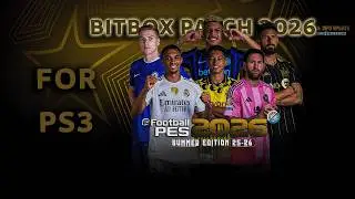 BitBox eFootball 2026 PS3 | أقوى باتش كرة قدم مجاناً على البلي 3!
