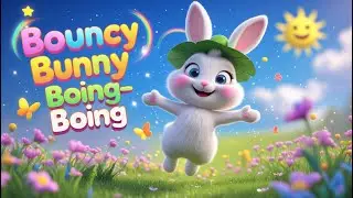 Bouncy Bunny Boing-Boing 🐰 | Fun Kids Rhyme & Song | Rhymes World