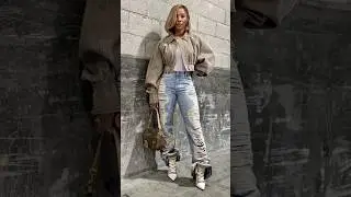 Savannah James Casual Chić Game Day Slay #savannahjames #fashionpolice #wags #lebronjames #nba