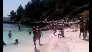 Thassos-Mermerna plaza ( Saliara beach,Marble beach )