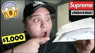 SUPREME SS18 WEEK 1 UNBOXING! ( CRAZY SUPREME UNBOXING )