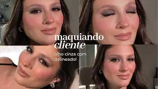 TUTORIAL SMOKEY EYE Cinza Matte | passo a passo desse esfumado marcante