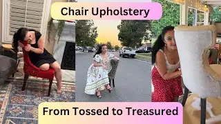 From Tossed to Treasured | Chair Flip Makeover with Extra Comfort