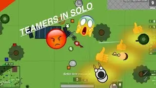 Surviv.io // TEAMERS IN SOLO // Team Clutch Gameplay