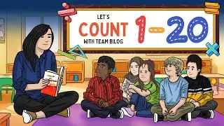 Counting from 1-20 For Kids ! Animated Learning Material in Mathematics for Grade 1 | Comic Kwen