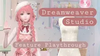 Dreamweaver Studio: Introduction and Features Playthrough - Day 1 Launch - Shining Nikki Gameplay