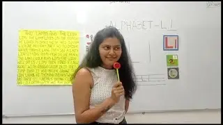Lesson plan on Alphabet L | How to teach Alphabets to Kindergarten?