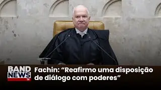 Edson Fachin confirma Cármen Lúcia como relatora de condigo de conduta no STF | BandNews TV
